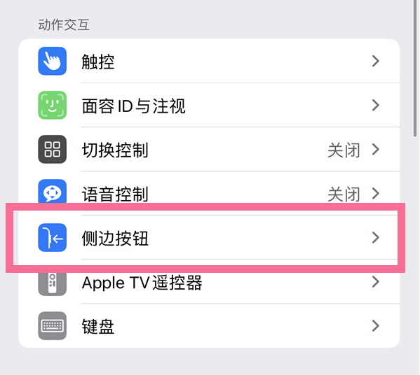 鄂托克苹果14维修店分享iPhone14 Plus侧键双击下载功能关闭方法 